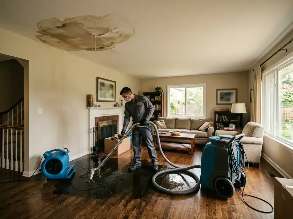 attic-pipe-burst-ceiling-drip-008 — frequently asked questions, Water Damage Restoration & Carpet Care in Tylertown, MS